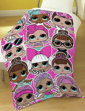 BRAND NEW! FLASH SALE! L.O.L Suprise! 'Lots Of Love' Fleece Blanket
