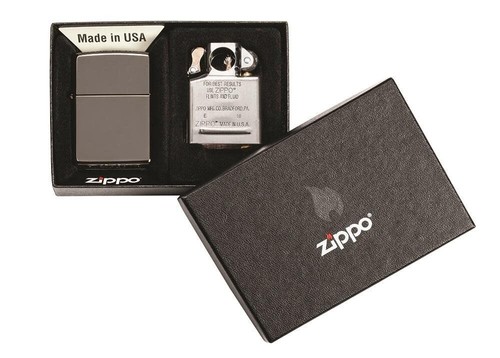 Zippo 29789 black ice - ice, pipe