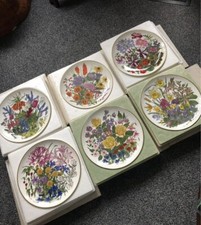 Wedgwood and caverswall plates 