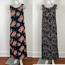 VTG 90s Y2K Reversible Maxi