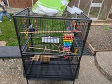 Bird Cage Ideal for Small Birds. Only Used for A Couple Weeks and Great Deal