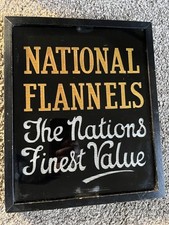 Rare 1920s Glass Advertising