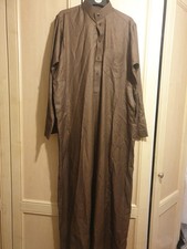 Muslim Mens Arab Abaya  Dress Islam Jubba Size Xl New