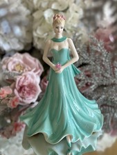 Coalport HAPPY ANNIVERSARY Figurine Classic Elegance Jack Glynn 9.5” inches 2007