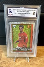 Cristiano Ronaldo #385 Merlin Premier League 2004 Foil Sticker not PSA MGC 8