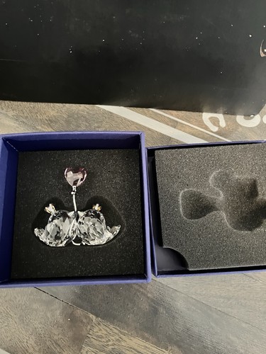 Swarovski love birds pink - love,