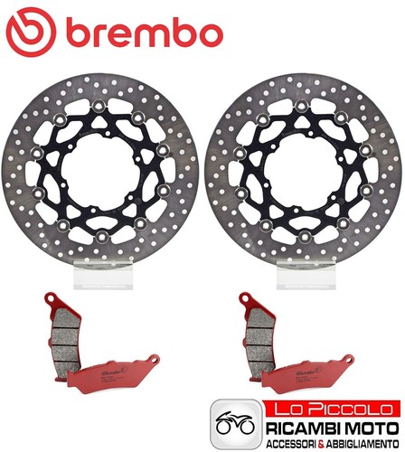 Brake disc kit - +, pads