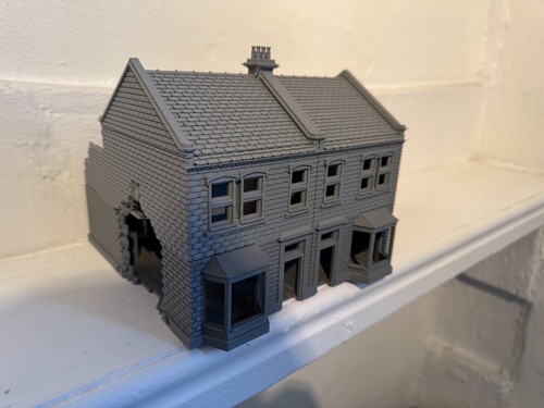 Ruined english houses - ruined,