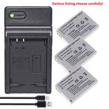 Battery or charger for Canon NB-5L PowerShot SX200 IS SX210 IS SX220 IS SX230 HS