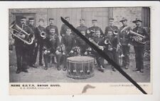 HOLMES POSTCARD - MUSIC - MERE C.E.T.S. BRASS BAND ( TEMPERANCE SOCIETY )