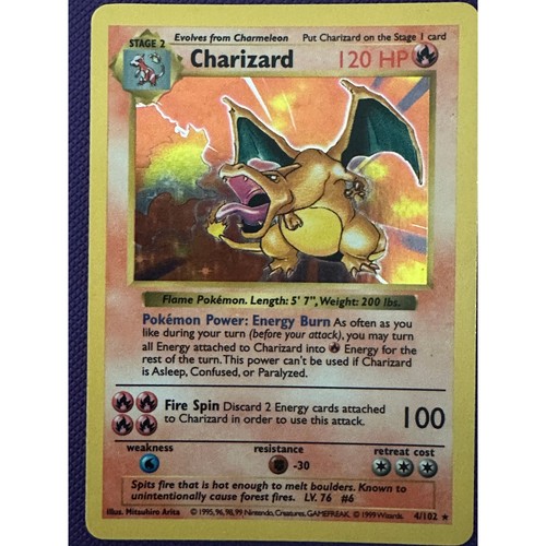 Charizard shadowless base - shadowless,
