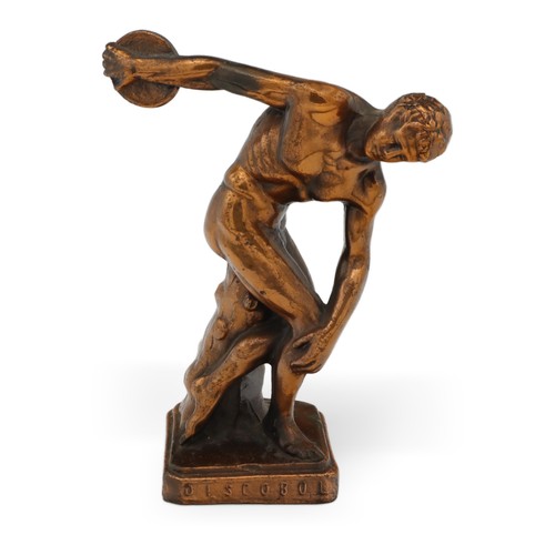 Discobolus myron red iron - discobolus, of