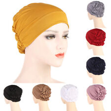 WOMEN Muslim Islam Hijab Under Cap Scarf Underscarf Lace Floral Bonnet Headwear