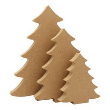 Wooden Christmas Tree Style 2