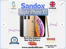 Apple iPhone XS - 64GB - SILVER (Unlocked) Excellent Condition A++ GRADE