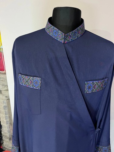Embroidered cassock without - without, a