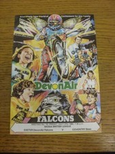 27/07/1984 Speedway Programme