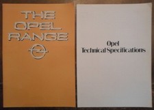 OPEL RANGE orig 1981 UK Mkt