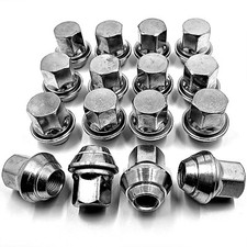 16 x ALLOY WHEEL NUTS FORD FIESTA M12 x 1.5 19MM HEX OE STYLE LUGS BOLTS STUDS