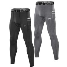 2 Pack Men's Compression Pants