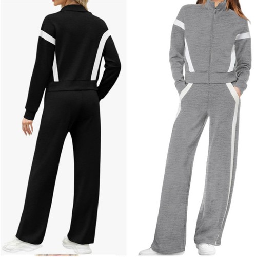 Women 2piece tracksuit causal - 2piece,