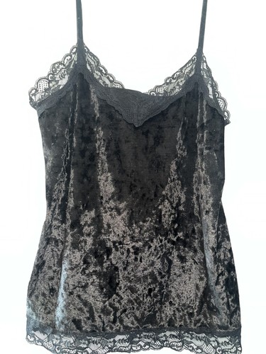Intimissimi black velvet - black, top