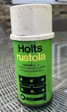 Super Rare Holts Rustola Penetrating Oil Mancave Lubrication Automobilia