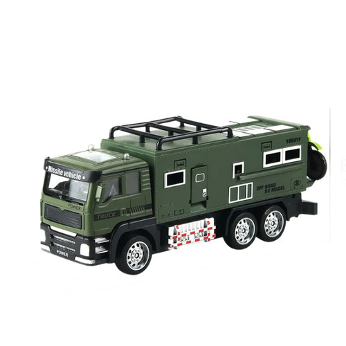 Off road camper model metal - road,