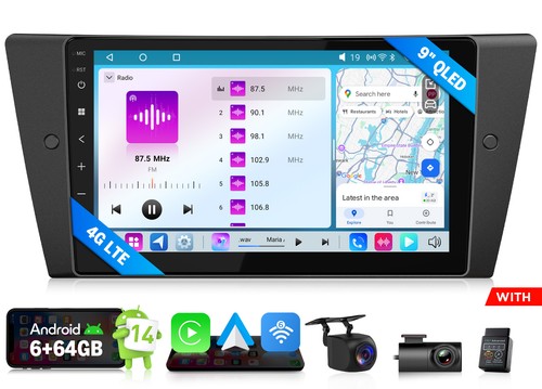 Carplay sat nav radio - sat, 9"