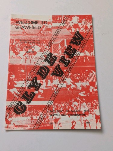 Clyde celtic anglo - v, scottish