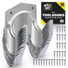 15pk Tool Hooks & Screws |