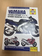 HAYNES YAMAHA YZF750R, YZF750SP & YZF1000R THUNDERACE 1996 to 2000 Hardback HB