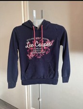 Lee Cooper Hoodie Navy Size