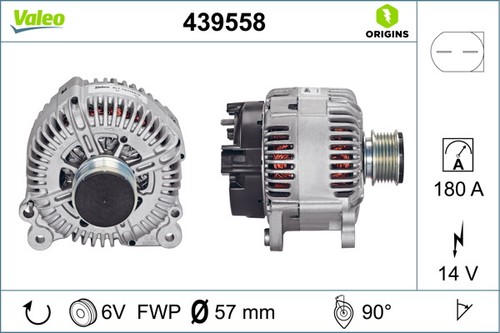 Valeo 439558 alternator - valeo, for