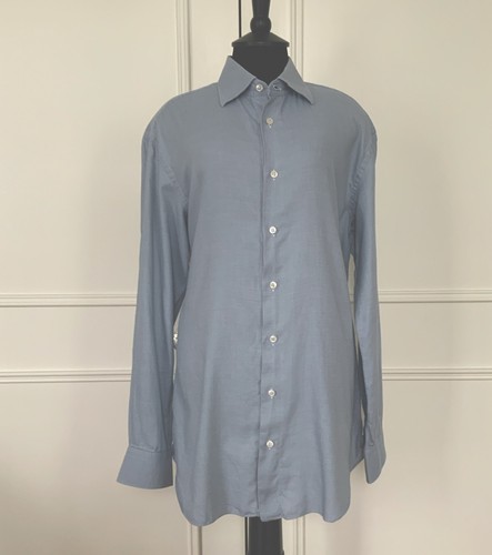 Brioni mens shirt blue - brioni,