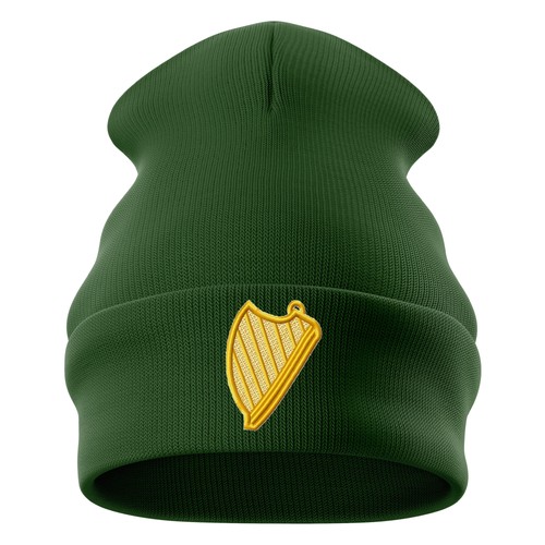Embroidered irish harp - embroidered,