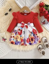 Girls Beautiful Red Dress With