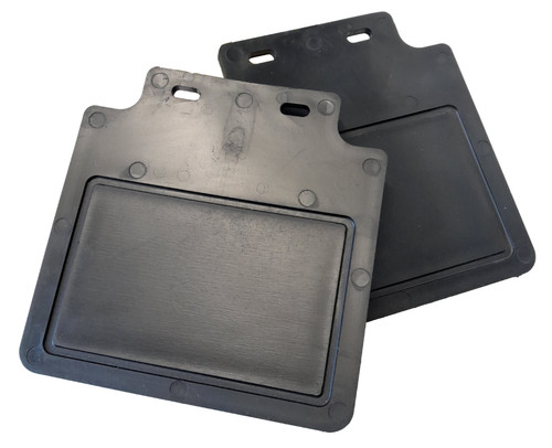 Trailer mudguard flaps - 8",