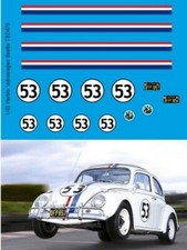1/43 Decals for  Herbie Beetle