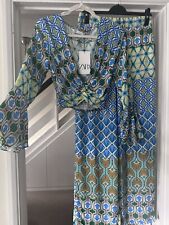 ZARA Printed Crop Top &