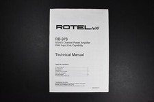 Rotel RB-976 6/5/4/3 Channel