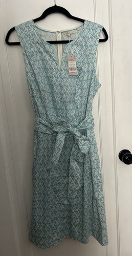 Boden blue white floral - boden, blue/white