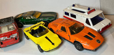 Scrap Yard - 1970s Corgi Whizzwheels: Mustang; C111; OSI DAF; Bertone Barchetta