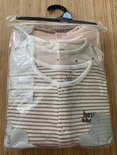 3 Pack Baby Boys Sleepsuits