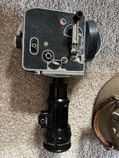 Paillard-Bolex H16M 16mm Movie Camera + Som Berthiot f/2.4 Lens + Luxury Case 