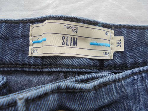 Mens next slim fit - jeans, 36"