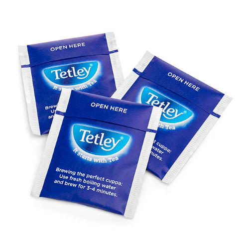 Tetley tea bags envelopes - tetley,