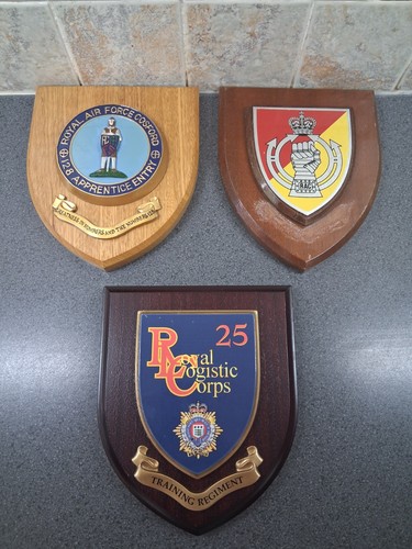 Vintage military wooden - 3x,
