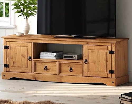 Wood stand 157cm brown - tv,