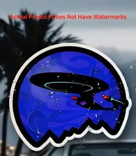 Star Trek Starfleet U.S.S Enterprise Kirk Vinyl car window Decal Sticker 7cm